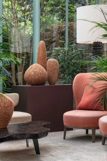Vaso Formigueiro Sculptural Vase