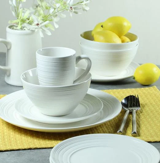 RIPPLE Embossed Stoneware