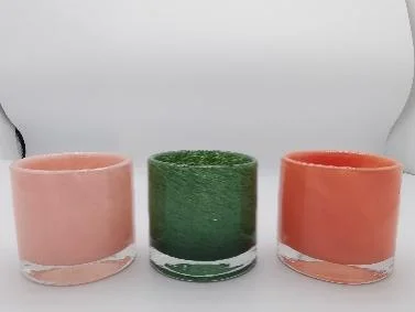 Glass Candle Holder