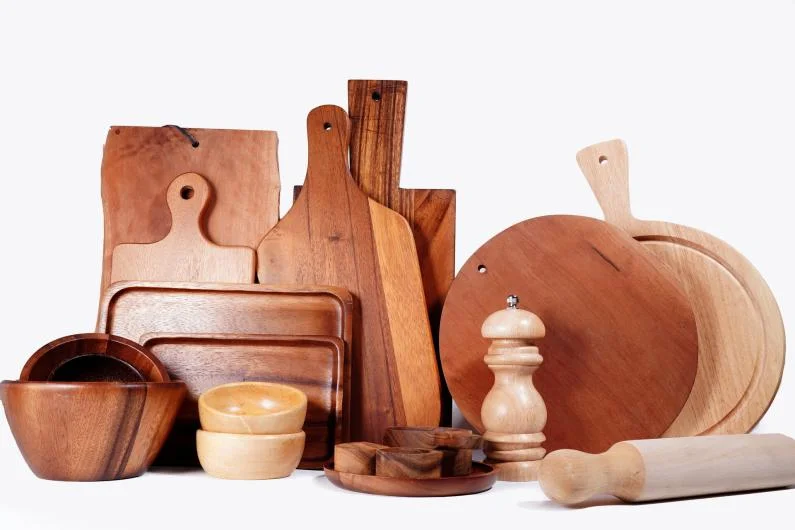 Thai Wood Kitchenware and Tableware