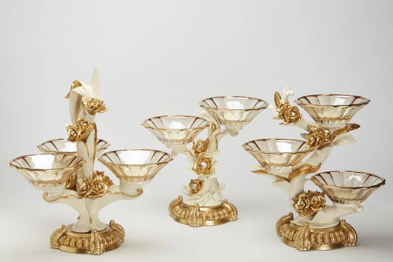 Cevik Handmade Painted Candy Bowls