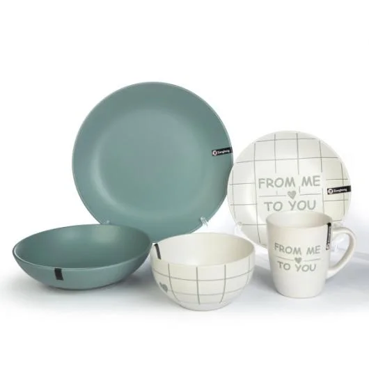 Color Glaze Dinner Set