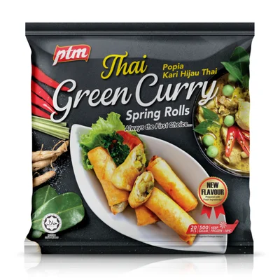 PTM Thai Green Curry Spring Rolls