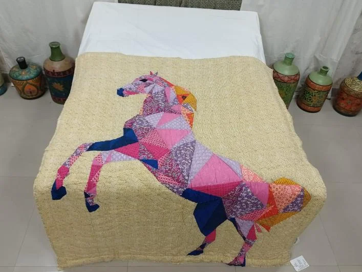 Horse Patchwork Quilt