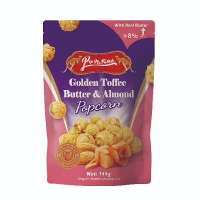 141g Golden Toffee Butter & Almond popcorn
