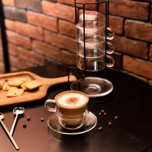Stackable Double Wall Glass