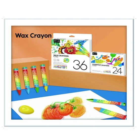 Wax Crayon Set