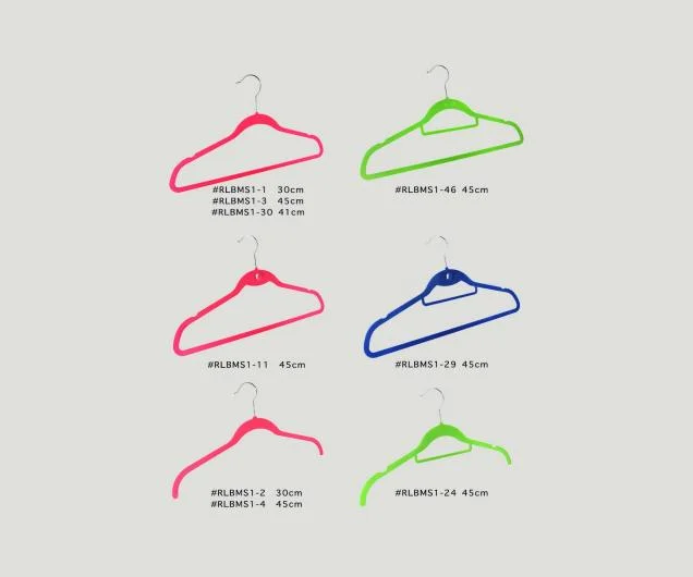 Flocked Hanger Collection