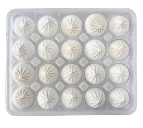 Crab Roe Soup Buns with Seafood Filling