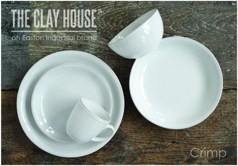 Crimp Rippled Stoneware Dinnerware
