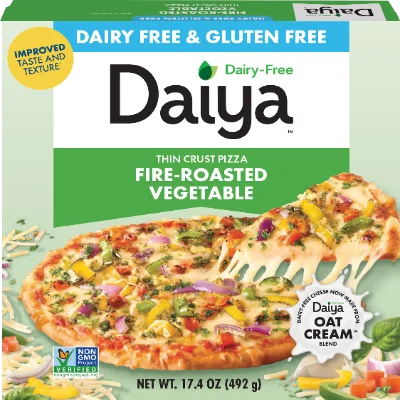 Dairy-Free Fire-Roasted Vegetable Pizza