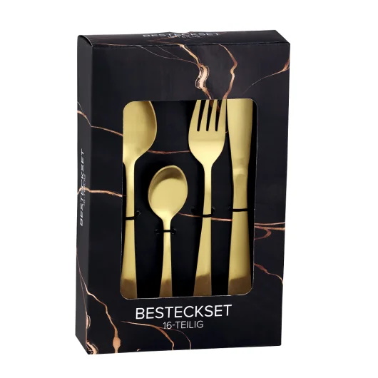 16-Piece Stainless Steel Cutlery Set
