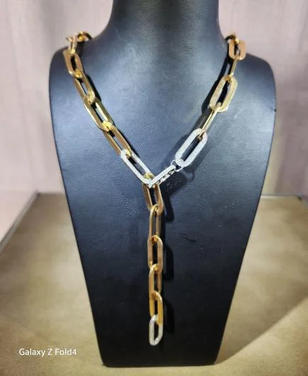 Kalung Berlian Multi Ukuran 18kt