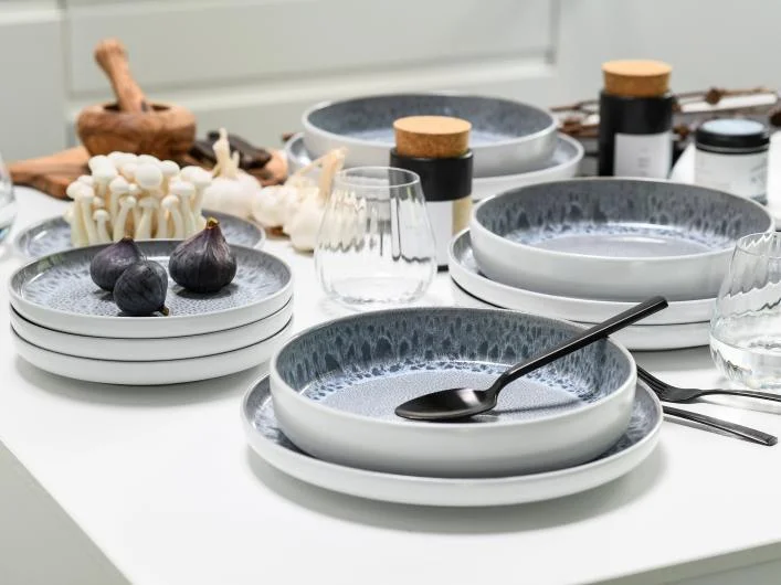 NORDIC FJORD Stone Dinnerware Collection