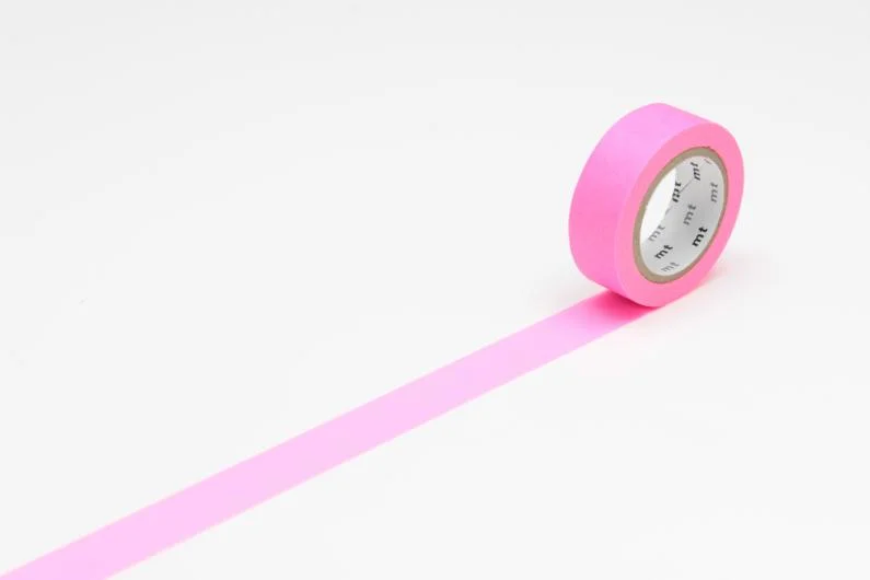 MT Washi Tape Shocking Pink 15mm