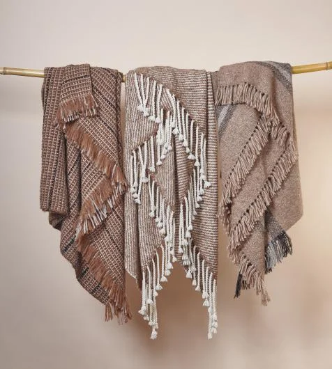 Alpaca Throws and Cushion Covers