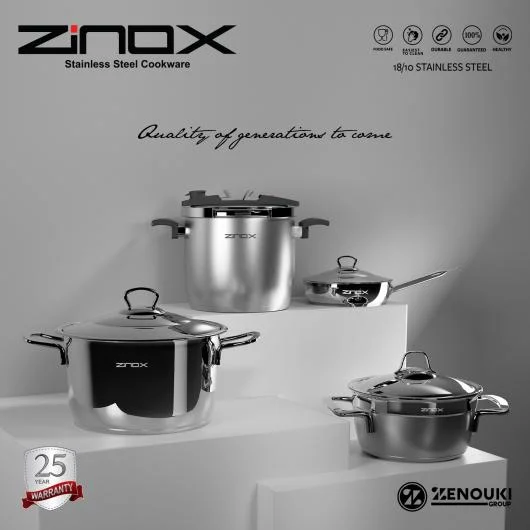 Zinox Stainless Steel Cookware