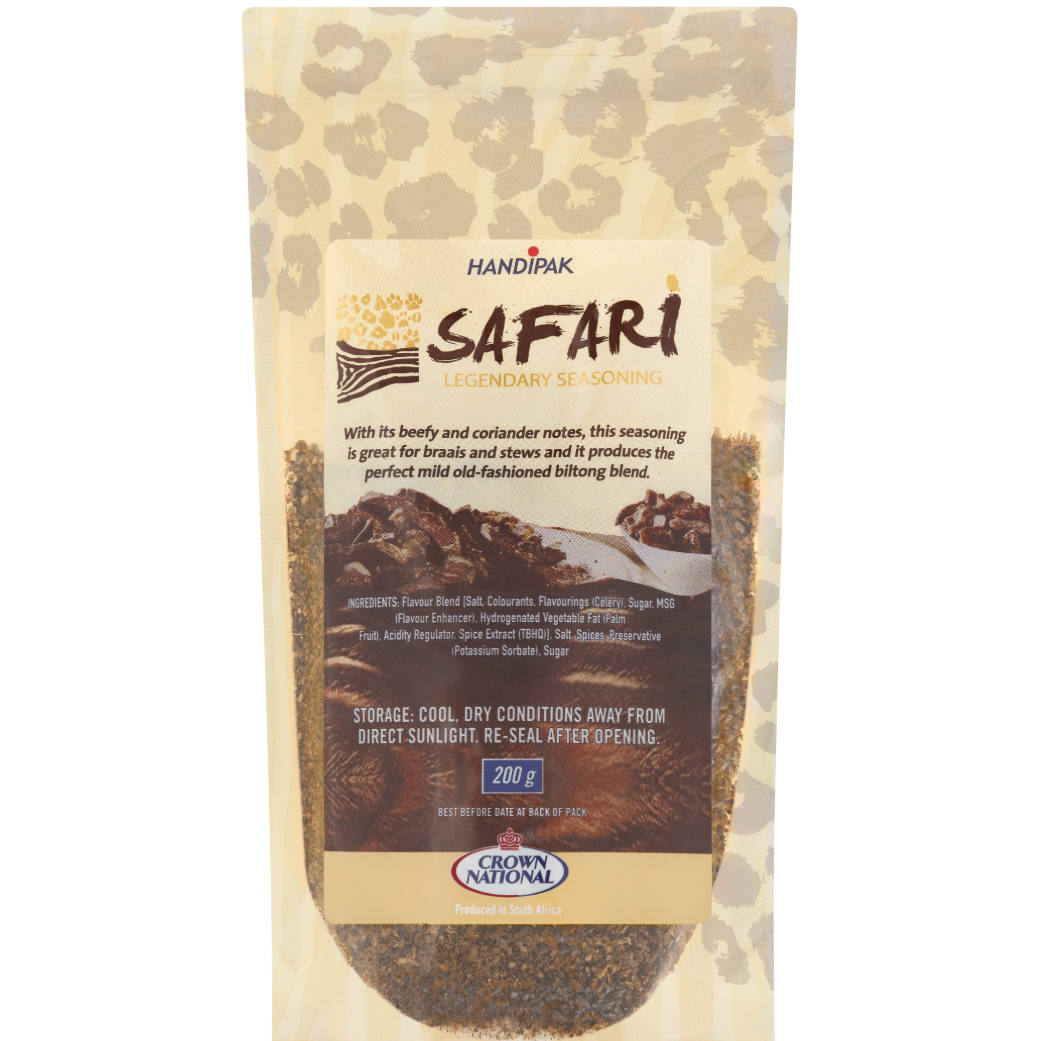 MCHANGANYIKO WA SPICES WA SAFARI BILTONG 200g