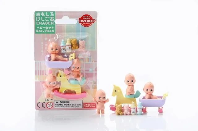 IWAKO Puzzle Erasers Blister Pack