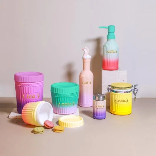 Opal Glass Bottles and Jars