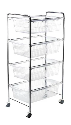 Chrome Basket Storage