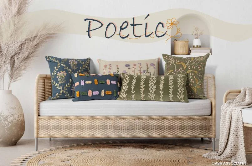 Poetic Collection Dekorative Kissenbezüge und Tischwäsche