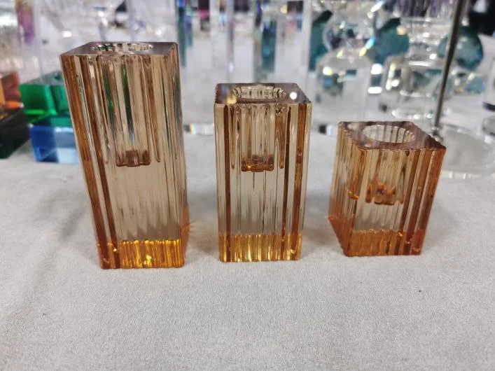 Crystal Candle Holder Glassware