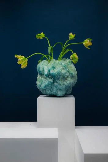 Large Crystal Vase