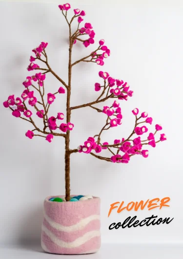 Handmade Felt Flower Decor