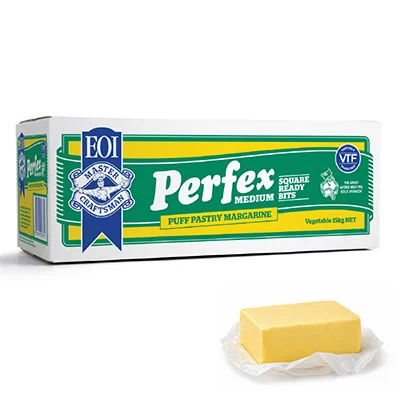EOI Perfex Ready Bits Medium Puff Pastry Margarine 15kg