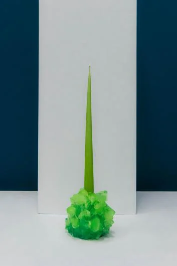 Crystal Candlestick Holder