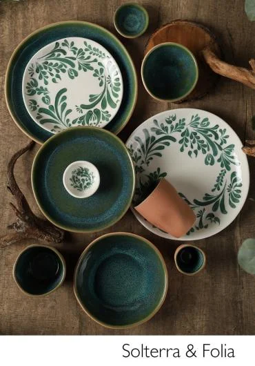 Sango Solterra and Folia Tableware