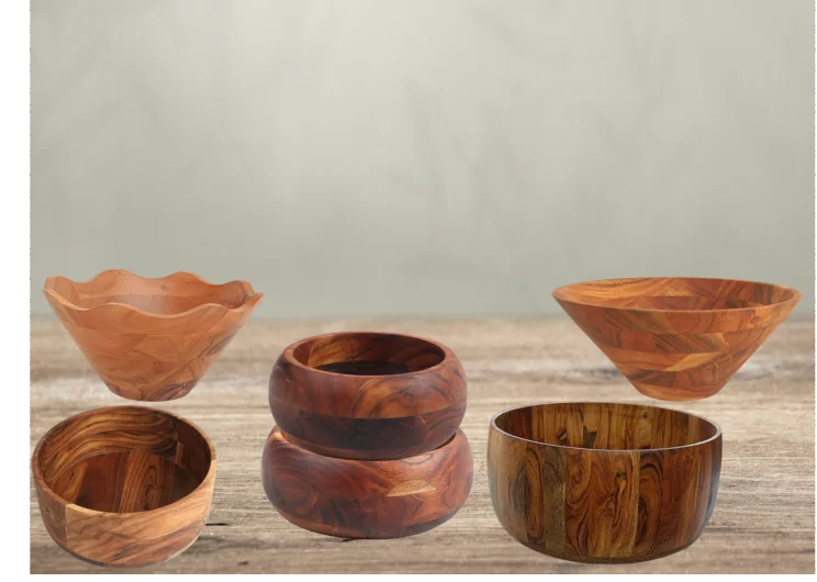 Handcrafted Wooden Bowls
