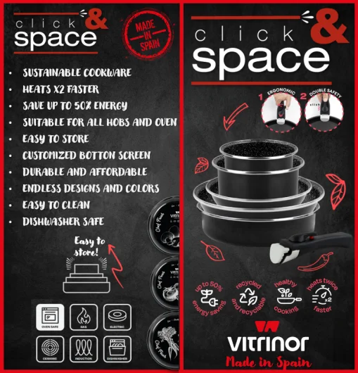 Click And Space Non-stick