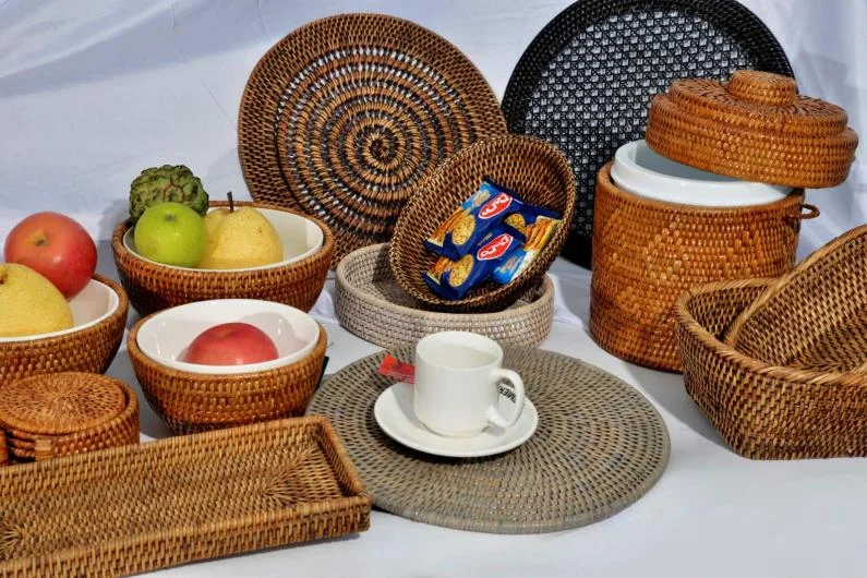Rattan Tableware Accessories