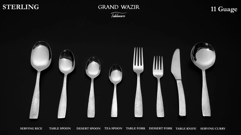 STERLING 11 Gauge SS304 Cutlery Set