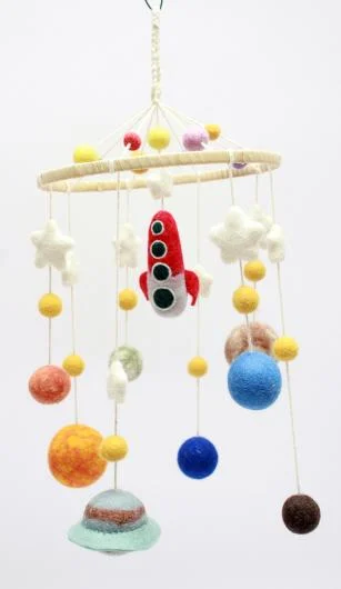 Handmade Wool Felt Mobile