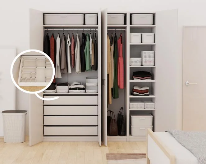 Lisora Wardrobe Organizer