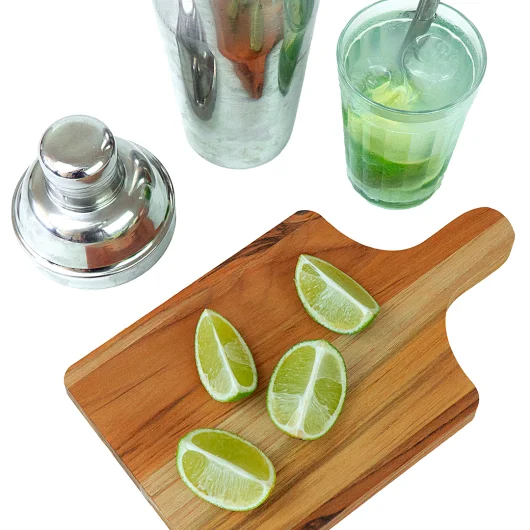 Teak Wood Cutting Board with Handle