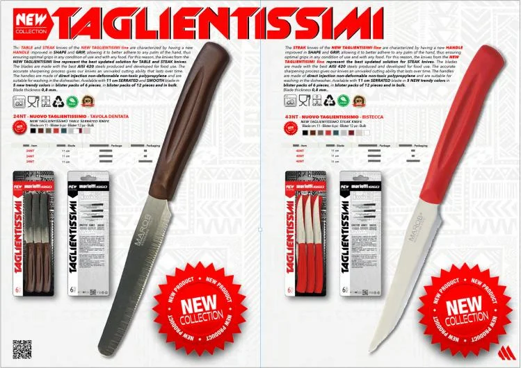 TAGLIENTISSIMI Table and Steak Knives
