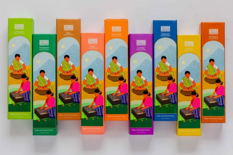 Flowercycled Incense Sticks
