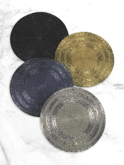 Beaded Placemats Coasters and Runners
