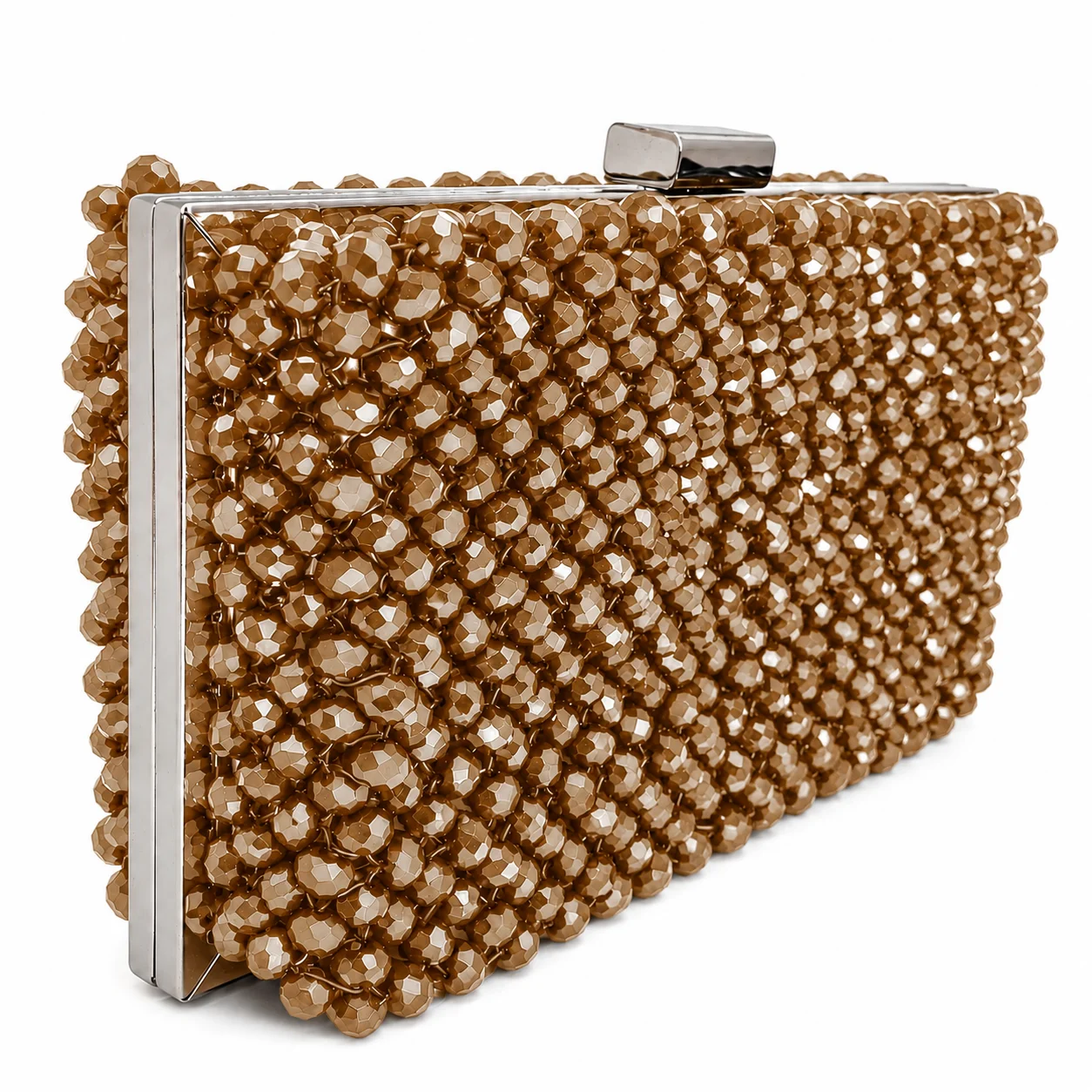 Clutch Opaline Sac à main cristal, fait à la main