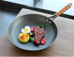 Honeycomb Lightweight Cast Iron Fry Pan