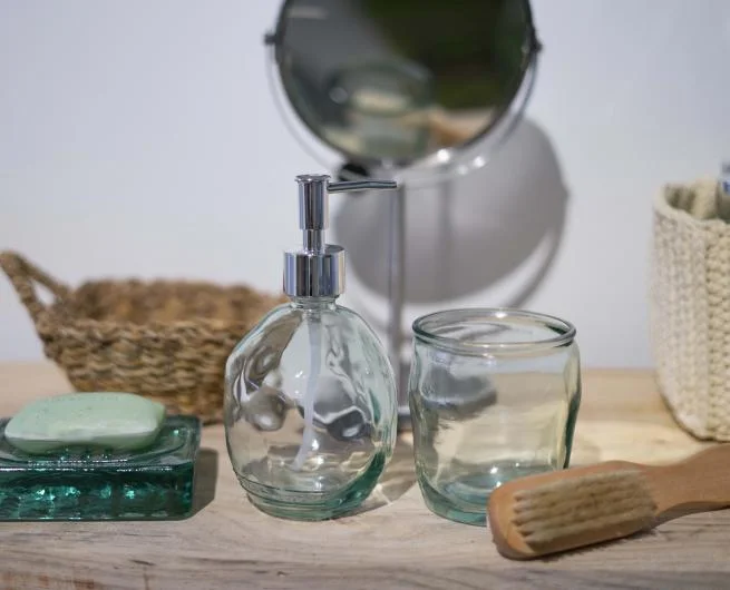 Bubbles Sac Glass Recycled