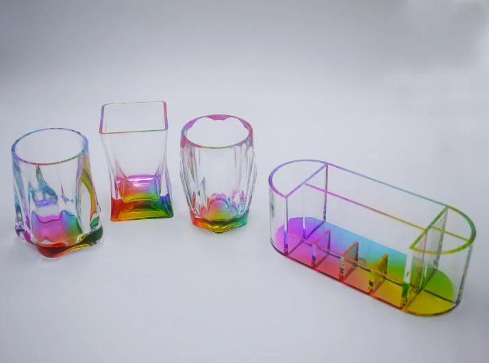 Iridescent Acrylic Organizer Set