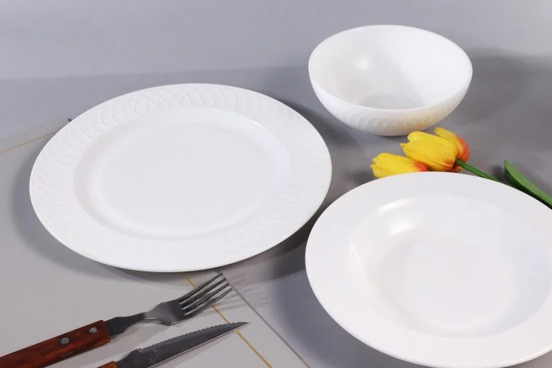 White Opal Glassware