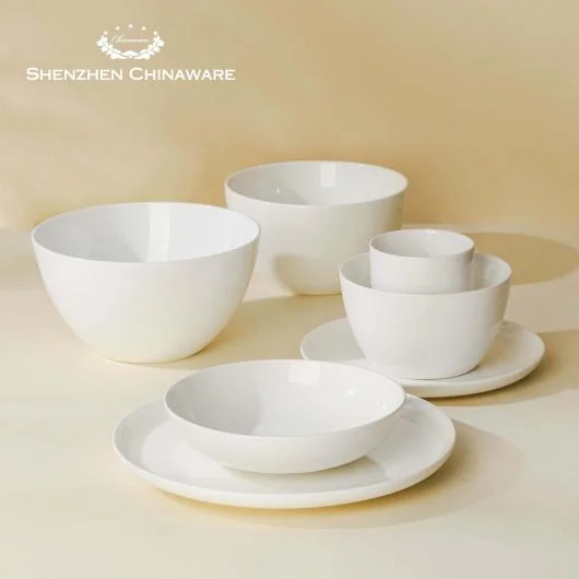 Zen-Inspired Bone China Porcelain Collection