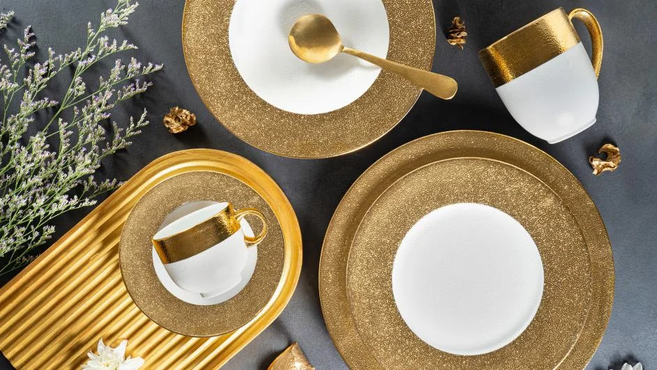 Majestic Intricacy Ceramic Tableware Collection