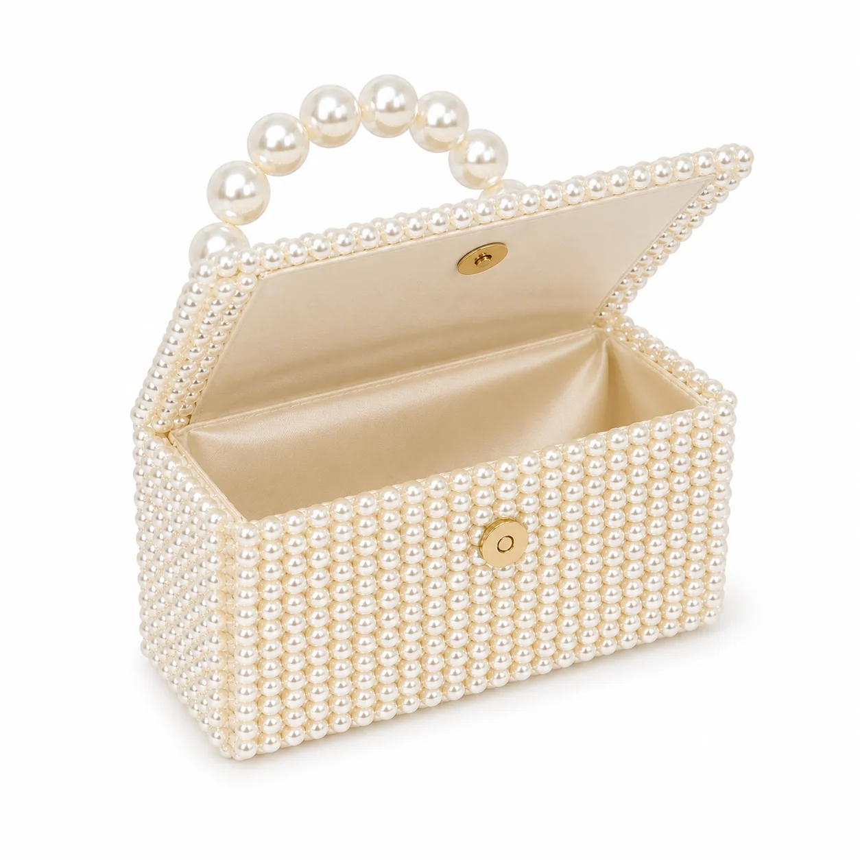 Perla Elara Handmade Pearl Women's Handbag